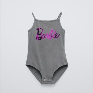 ZARA X Barbie Bodysuit NWT 7yr